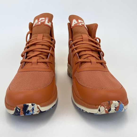 APL TechLoom Defender Hiking Boots Orange‎ High Top Sneakers Mens Size 9 main image 5